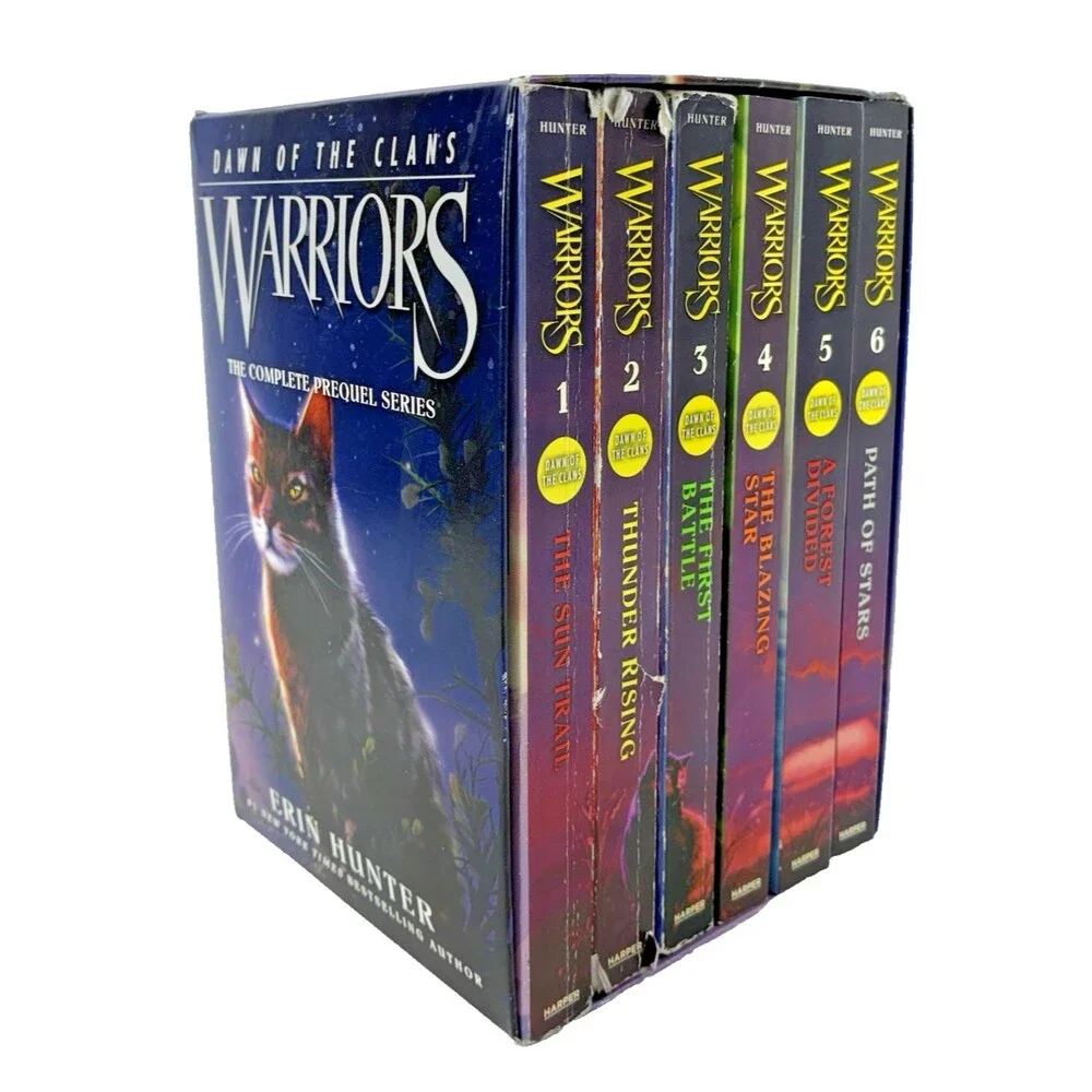 Warriors: Dawn of the Clans Box Set Vol. 1-6 by Erin Hunter 2016 Harper Collins